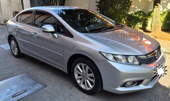 HONDA CIVIC 1.8 LXS 16V FLEX 4P AUTOMÁTICO